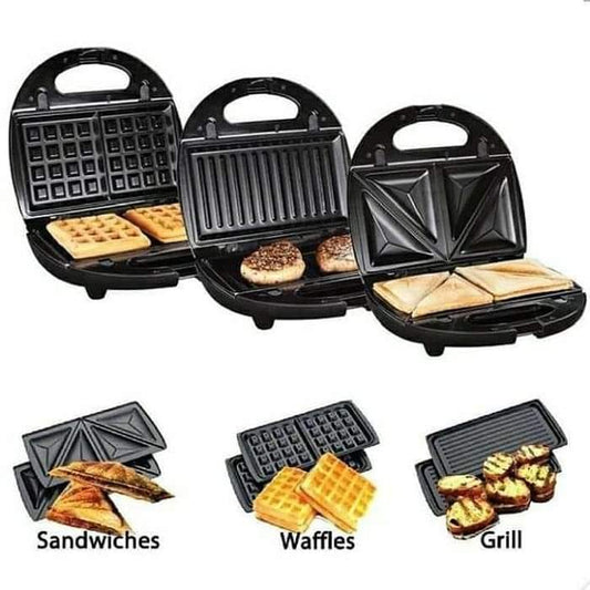 3in1 Sandwich maker, grill &waffle maker